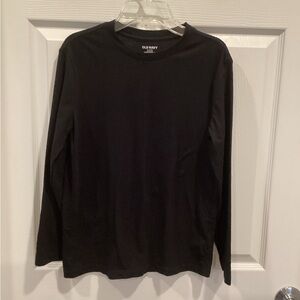 Old Navy Boys Black Long Sleeve Shirt
